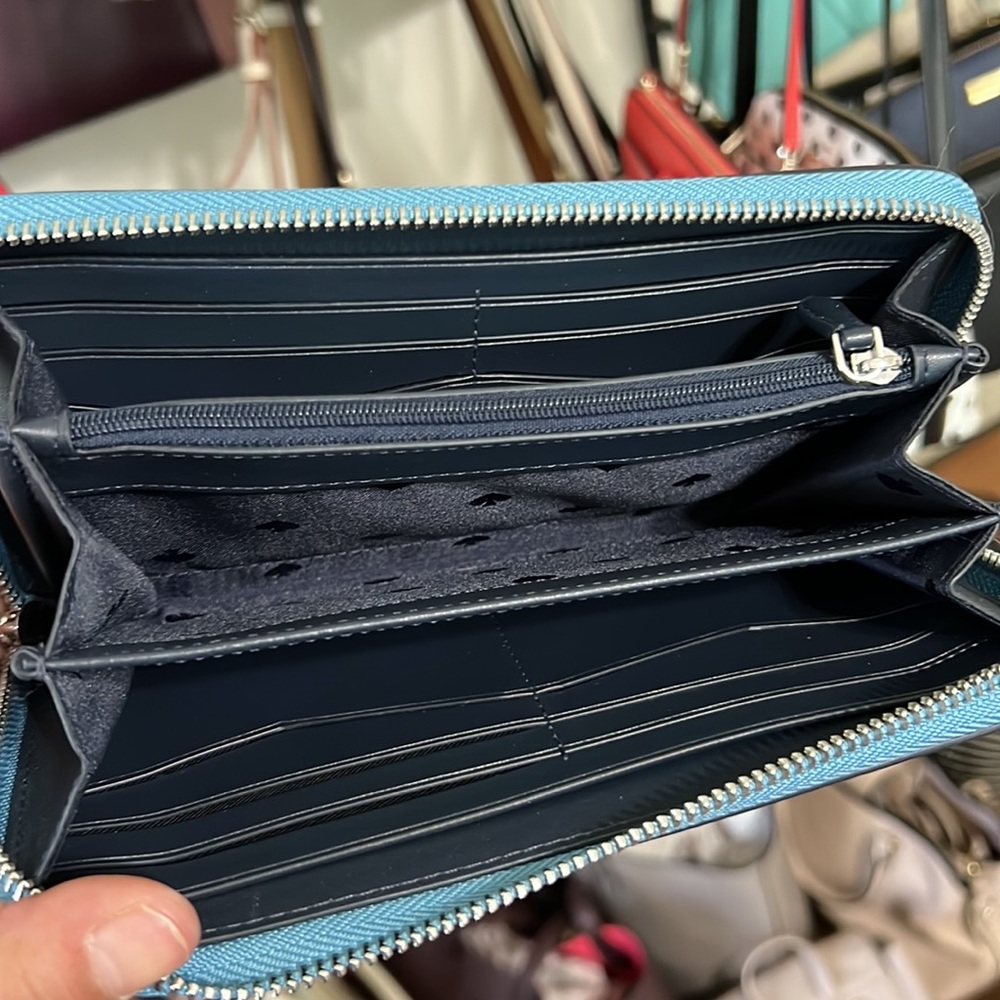 SOLD Kate Spade Staci Colorblock Zippy Wallet - Picture 5 of 7